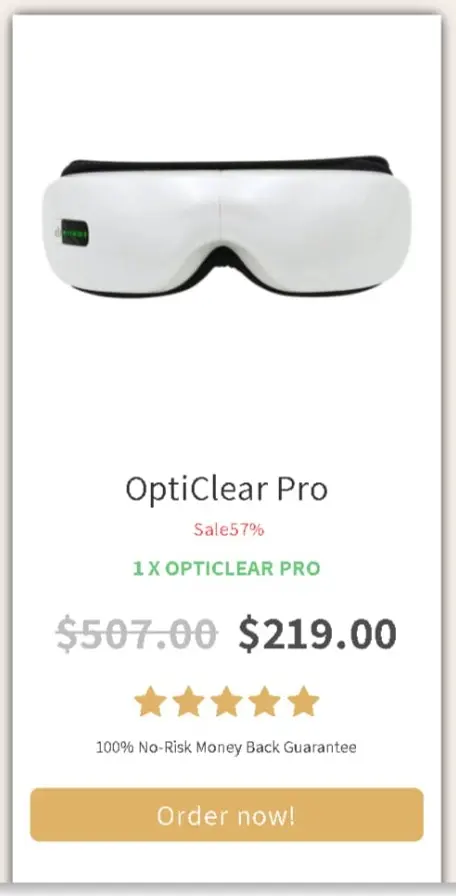 OptiClear Pro offer price 