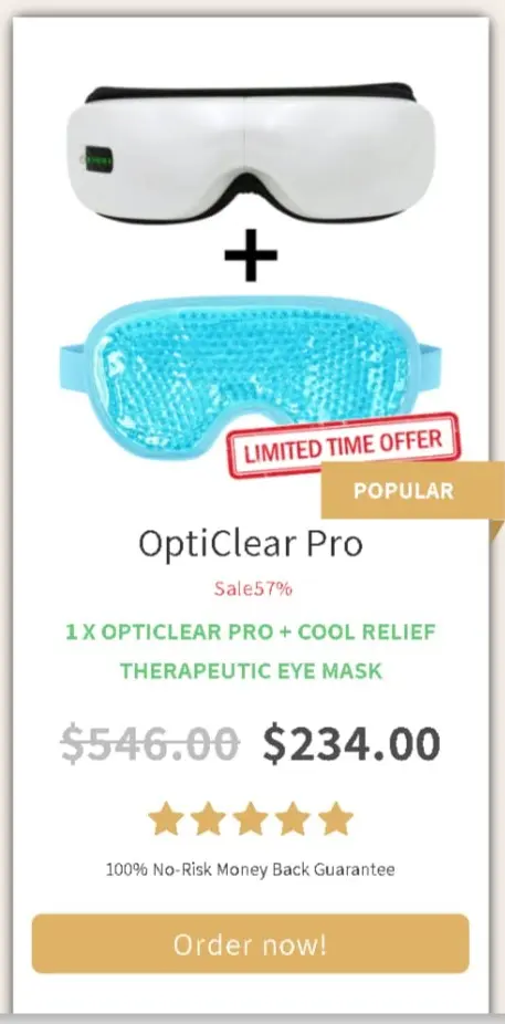 OptiClear Pro package price 